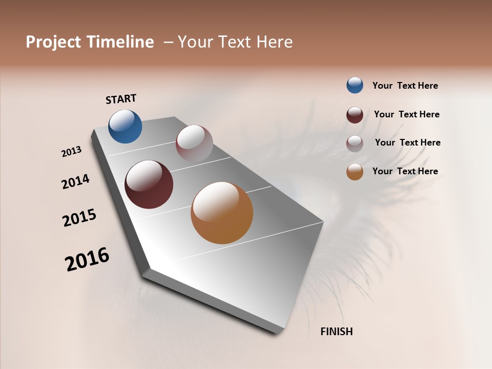 Dilate Lashes Inspect PowerPoint Template
