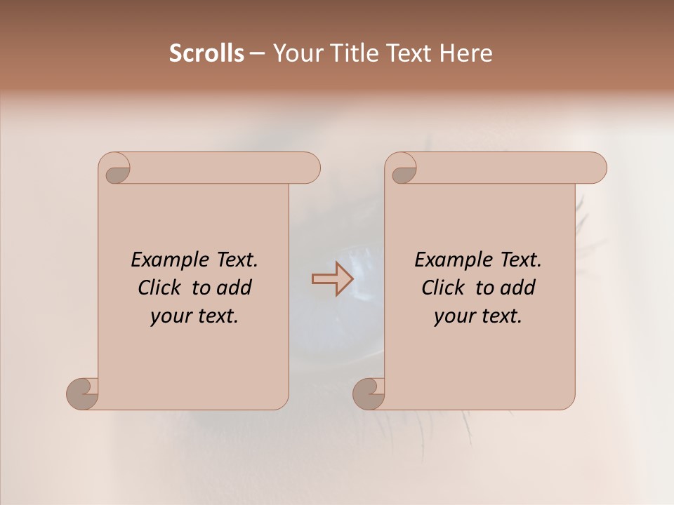 Dilate Lashes Inspect PowerPoint Template