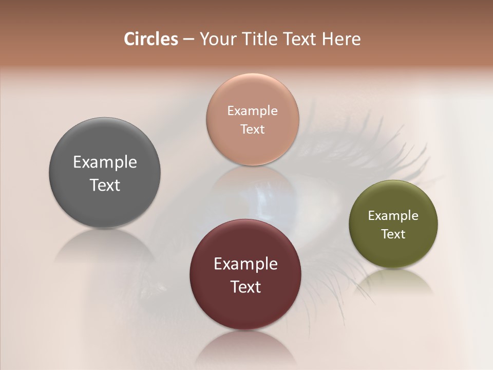 Dilate Lashes Inspect PowerPoint Template