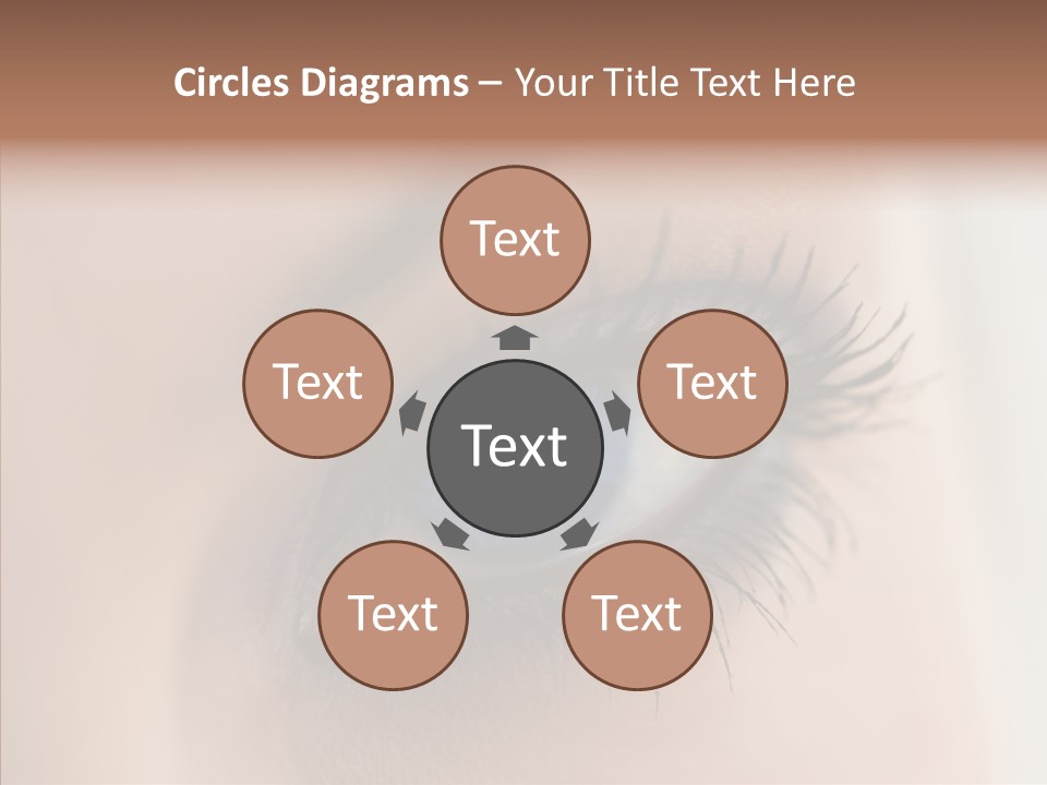 Dilate Lashes Inspect PowerPoint Template