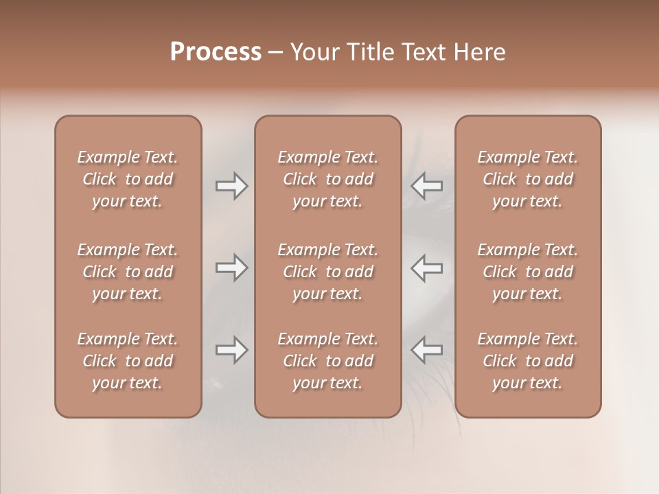 Dilate Lashes Inspect PowerPoint Template