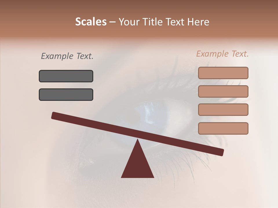 Dilate Lashes Inspect PowerPoint Template