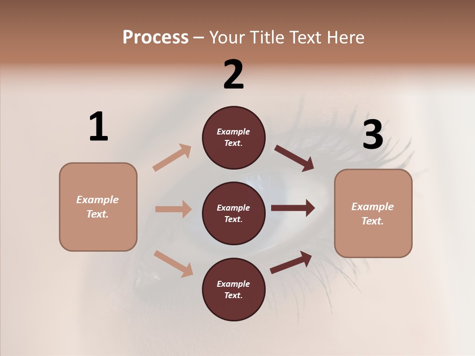 Dilate Lashes Inspect PowerPoint Template