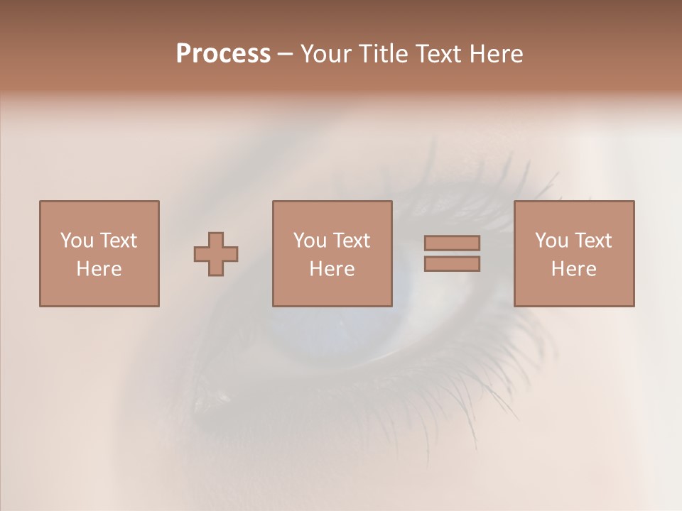 Dilate Lashes Inspect PowerPoint Template