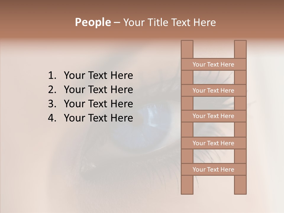 Dilate Lashes Inspect PowerPoint Template