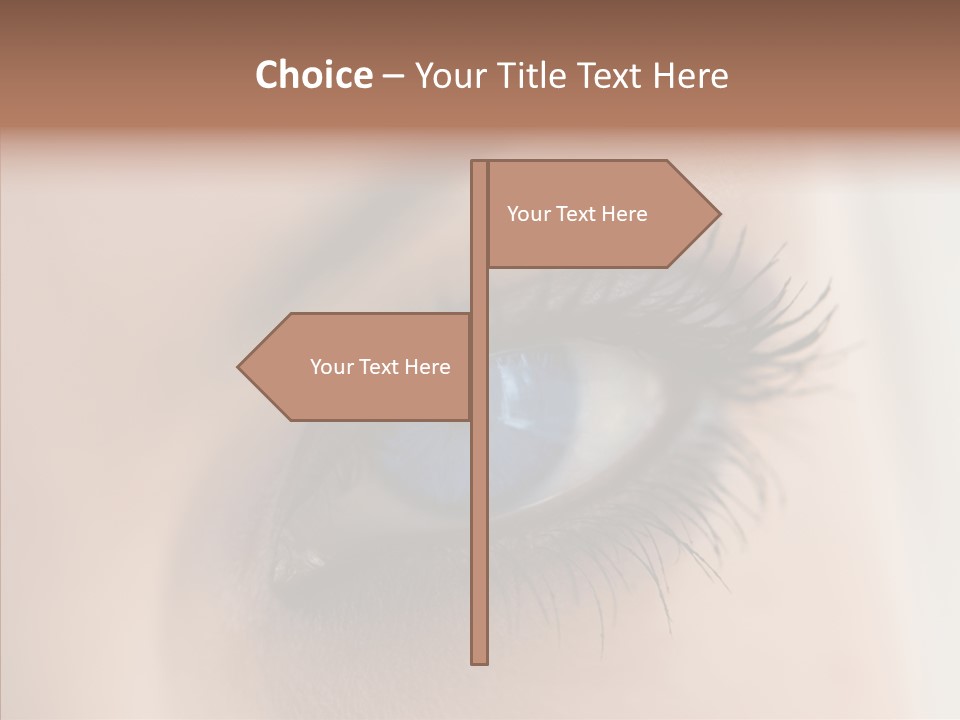 Dilate Lashes Inspect PowerPoint Template