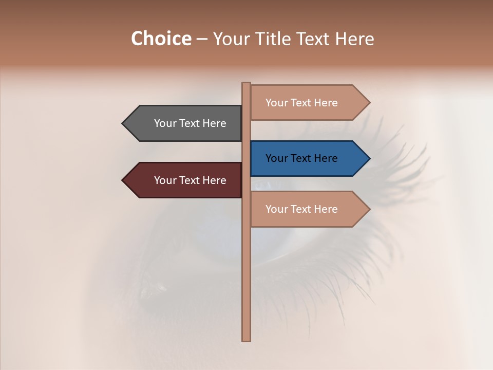 Dilate Lashes Inspect PowerPoint Template