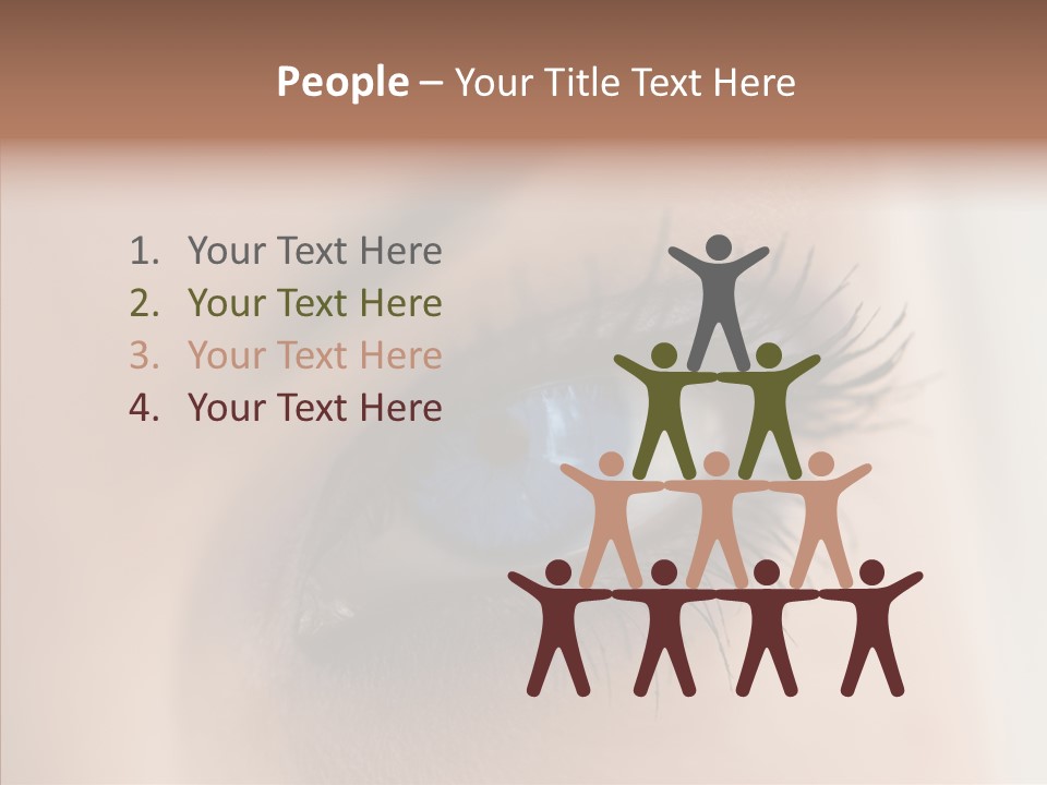 Dilate Lashes Inspect PowerPoint Template