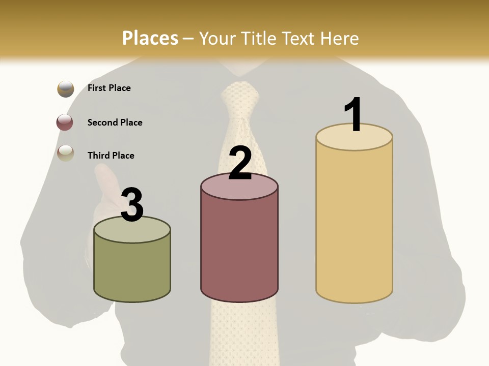 Fashion Executive Confidence PowerPoint Template