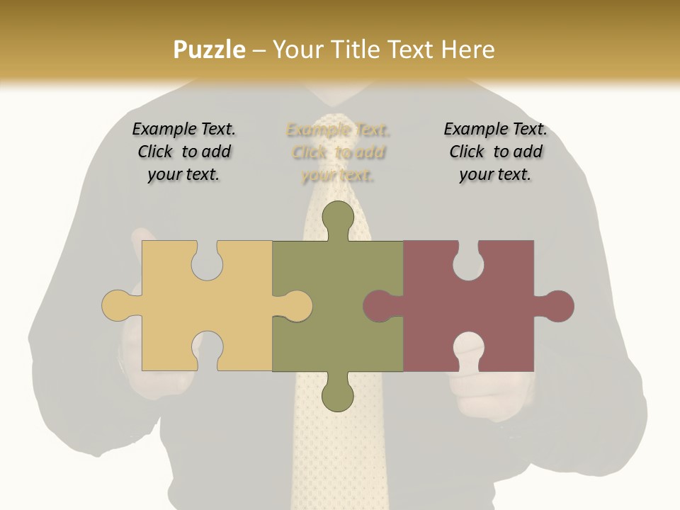 Fashion Executive Confidence PowerPoint Template