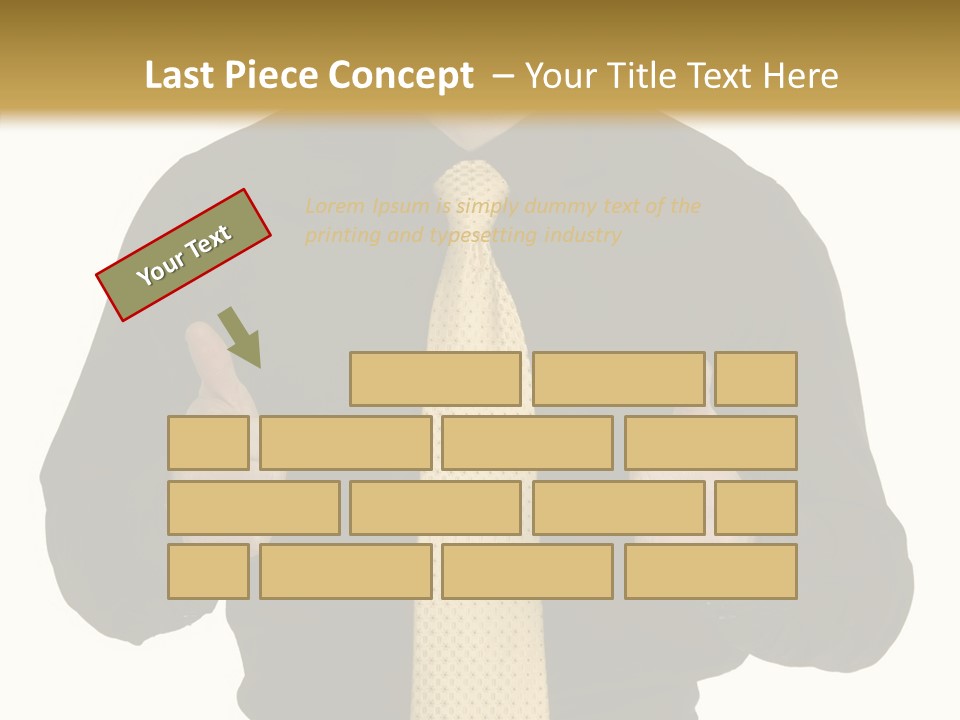 Fashion Executive Confidence PowerPoint Template