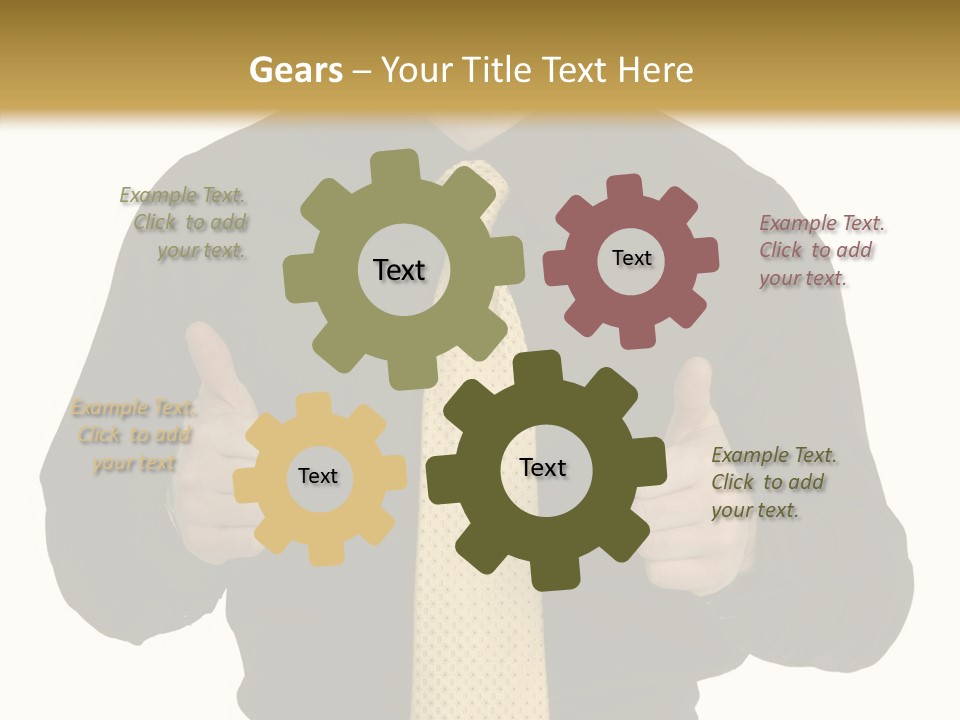 Fashion Executive Confidence PowerPoint Template