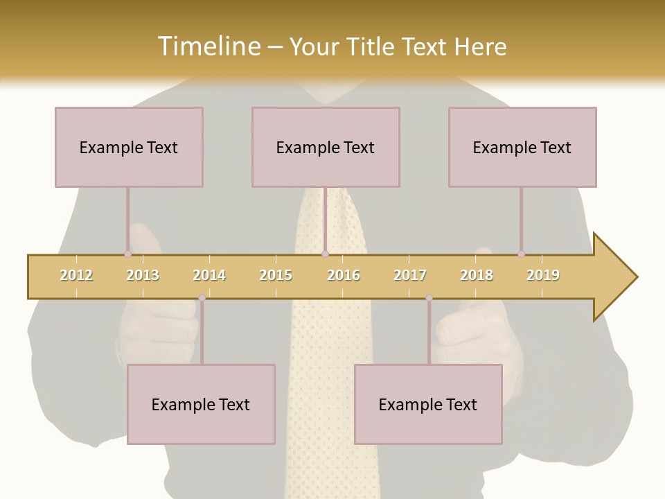 Fashion Executive Confidence PowerPoint Template