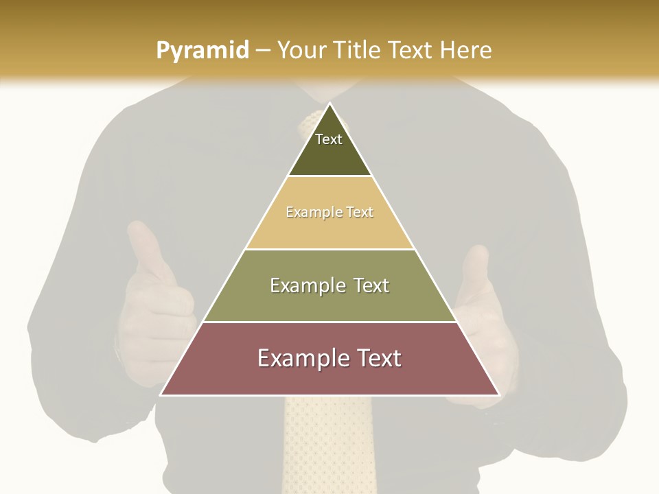 Fashion Executive Confidence PowerPoint Template