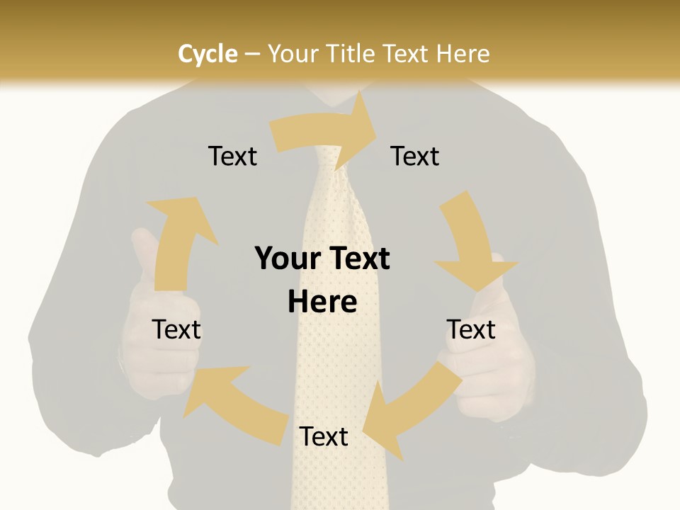 Fashion Executive Confidence PowerPoint Template