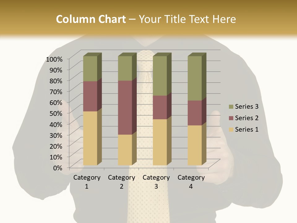 Fashion Executive Confidence PowerPoint Template