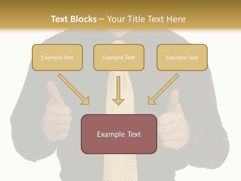 Fashion Executive Confidence PowerPoint Template