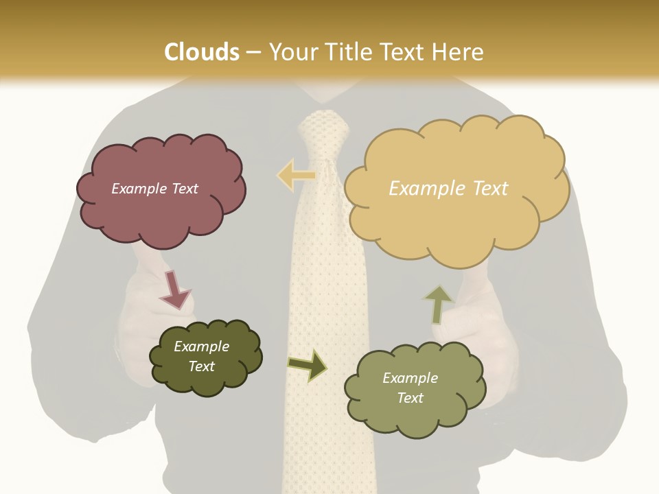 Fashion Executive Confidence PowerPoint Template