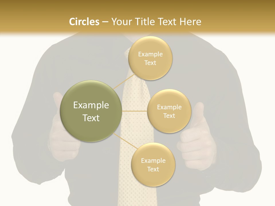 Fashion Executive Confidence PowerPoint Template