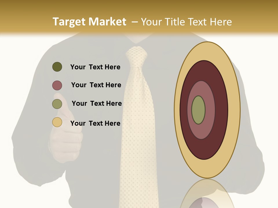 Fashion Executive Confidence PowerPoint Template