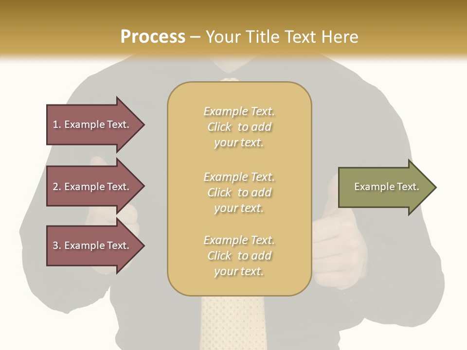 Fashion Executive Confidence PowerPoint Template