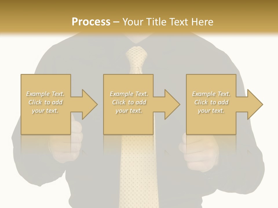 Fashion Executive Confidence PowerPoint Template