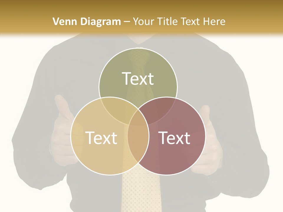 Fashion Executive Confidence PowerPoint Template