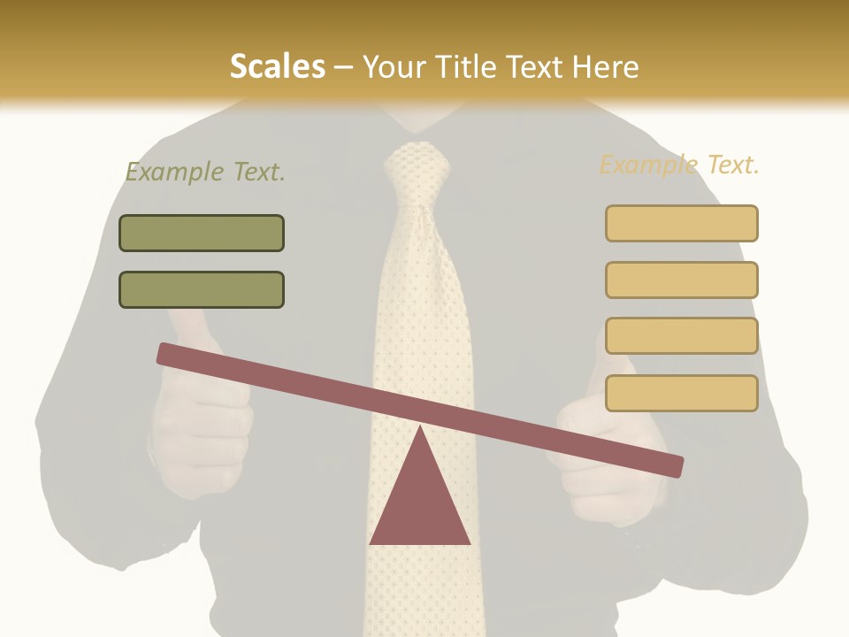 Fashion Executive Confidence PowerPoint Template