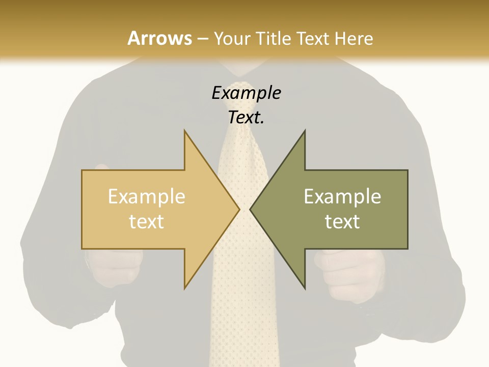 Fashion Executive Confidence PowerPoint Template