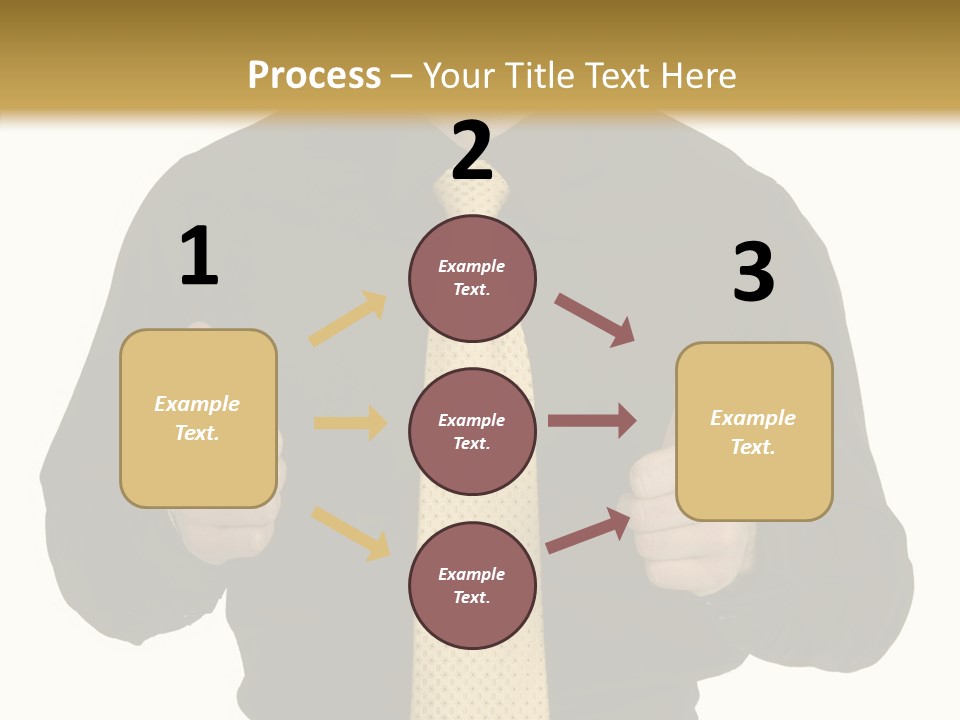 Fashion Executive Confidence PowerPoint Template