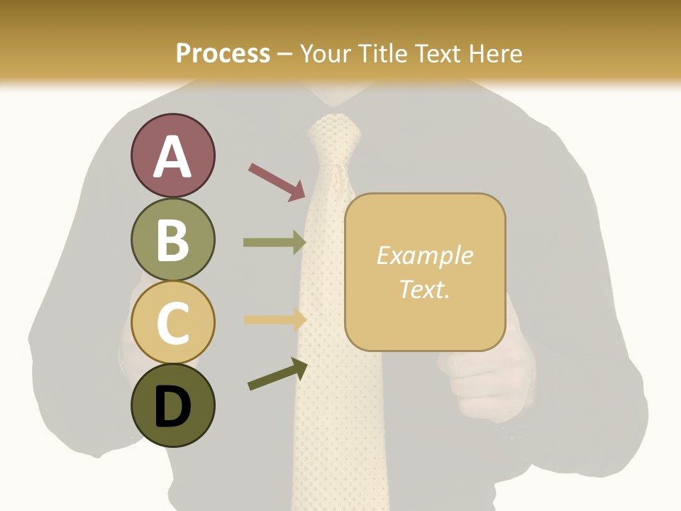 Fashion Executive Confidence PowerPoint Template