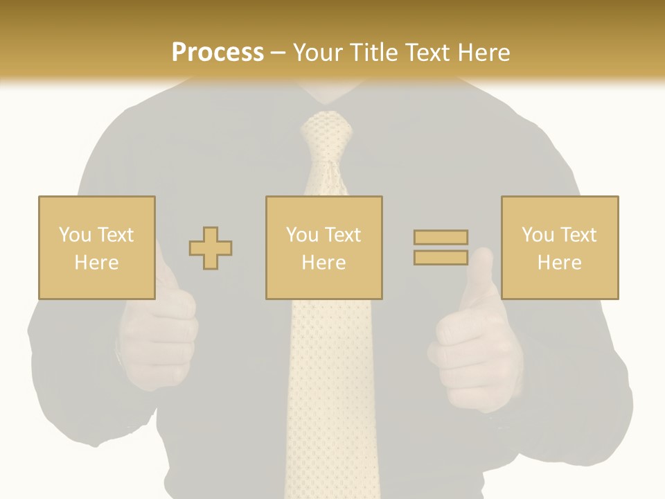 Fashion Executive Confidence PowerPoint Template