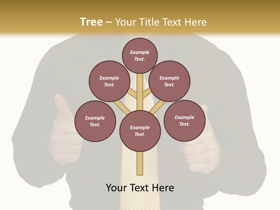 Fashion Executive Confidence PowerPoint Template