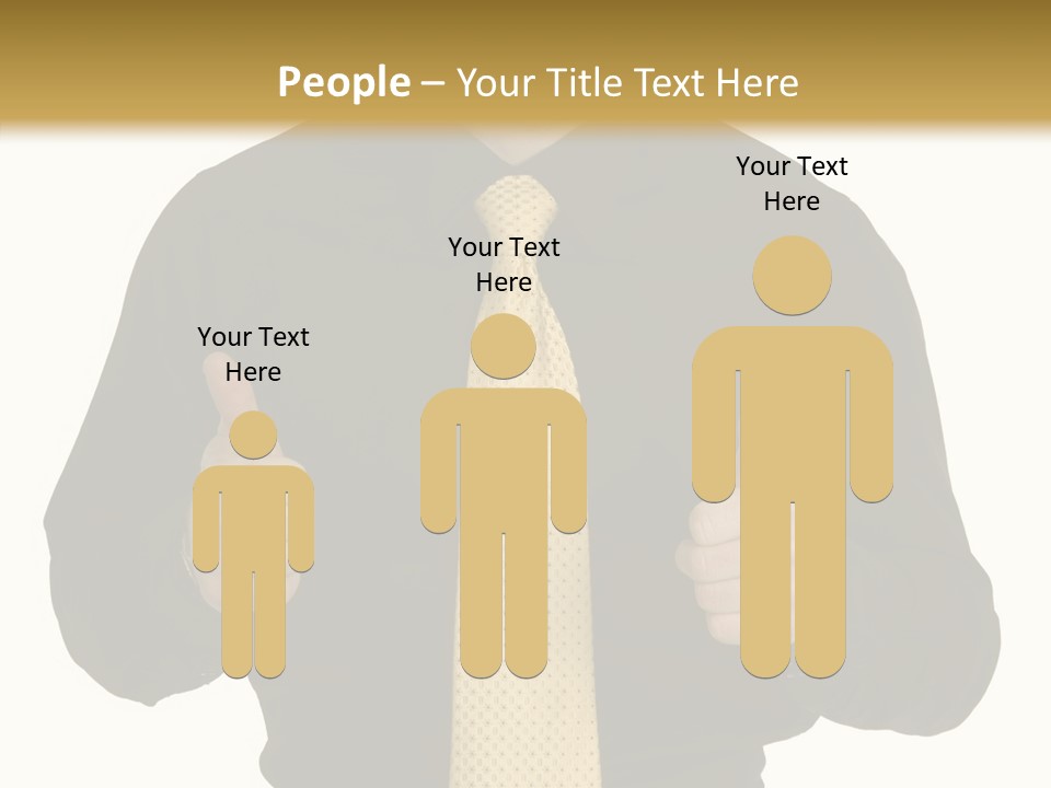 Fashion Executive Confidence PowerPoint Template