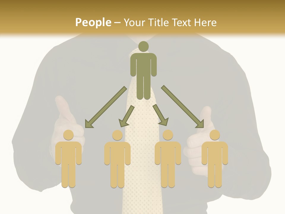 Fashion Executive Confidence PowerPoint Template