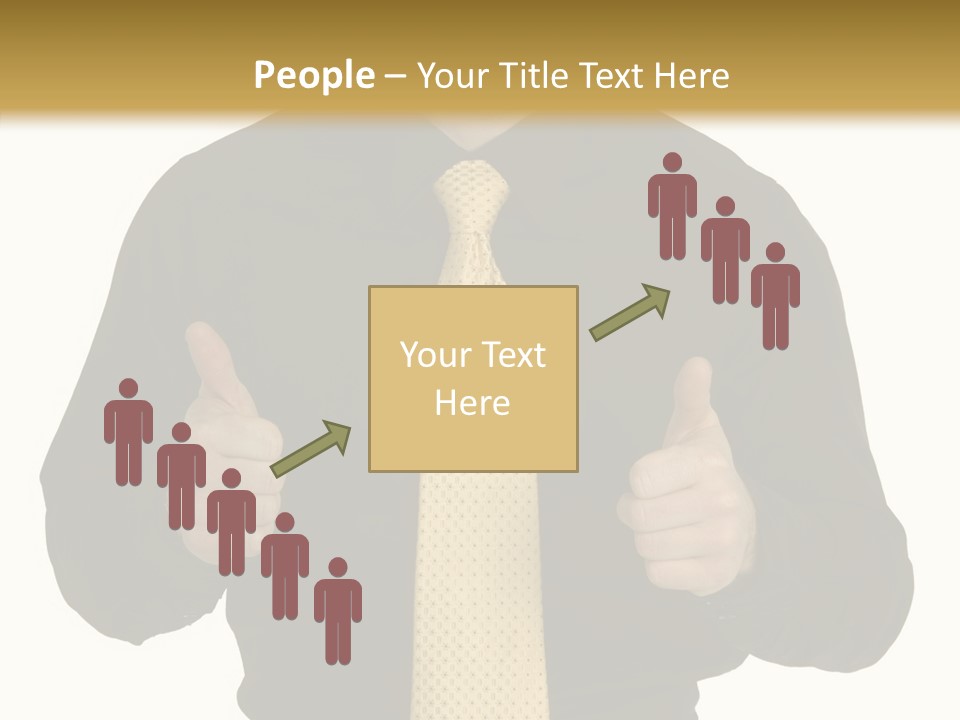 Fashion Executive Confidence PowerPoint Template