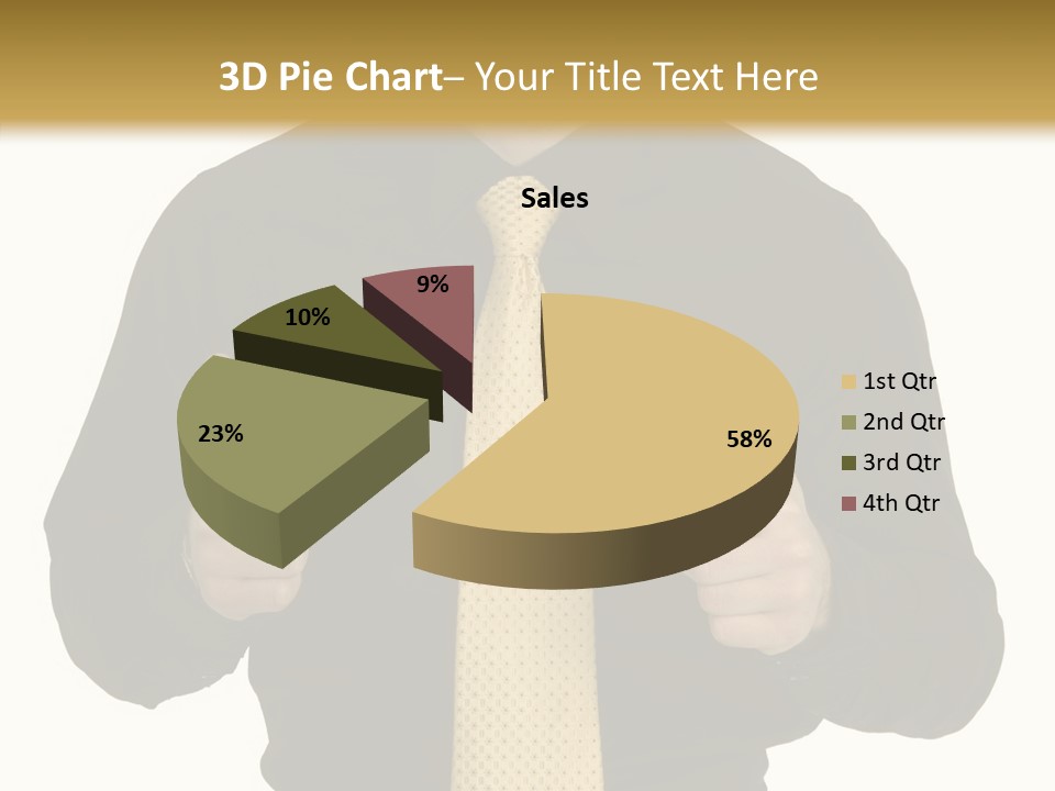 Fashion Executive Confidence PowerPoint Template
