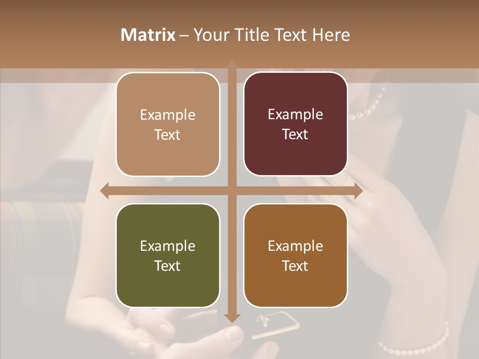 Happy Dessert Hand PowerPoint Template