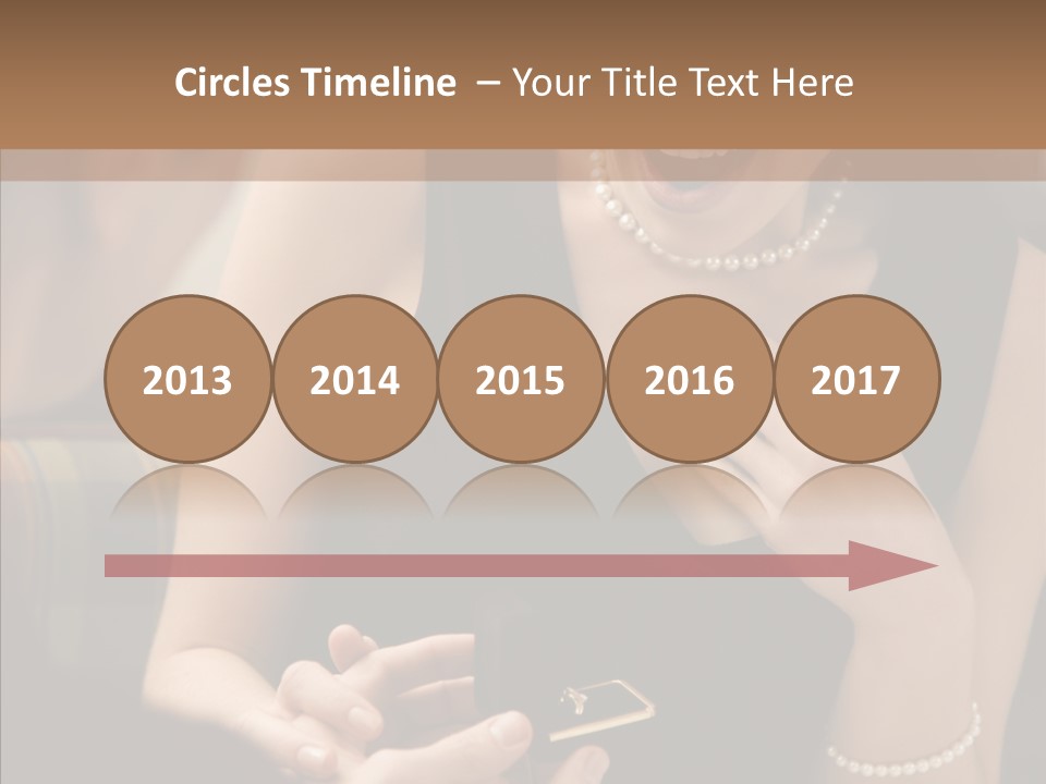 Happy Dessert Hand PowerPoint Template