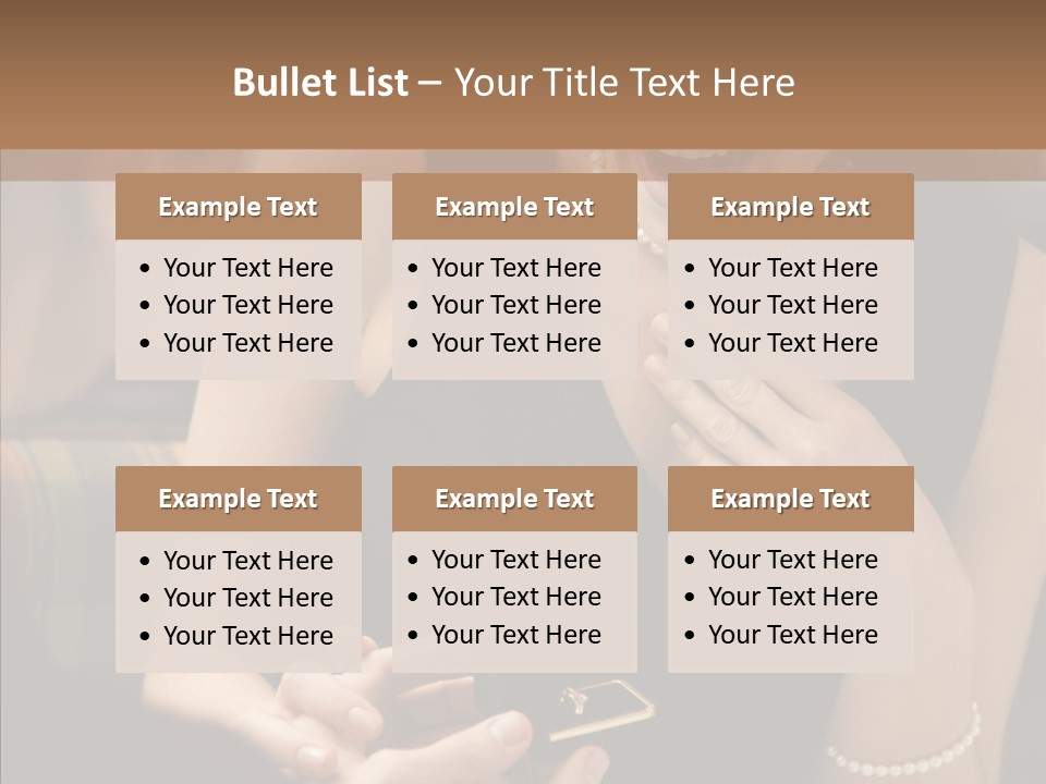 Happy Dessert Hand PowerPoint Template