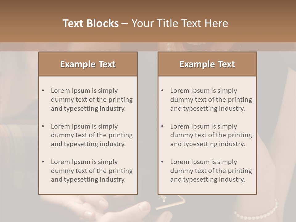 Happy Dessert Hand PowerPoint Template