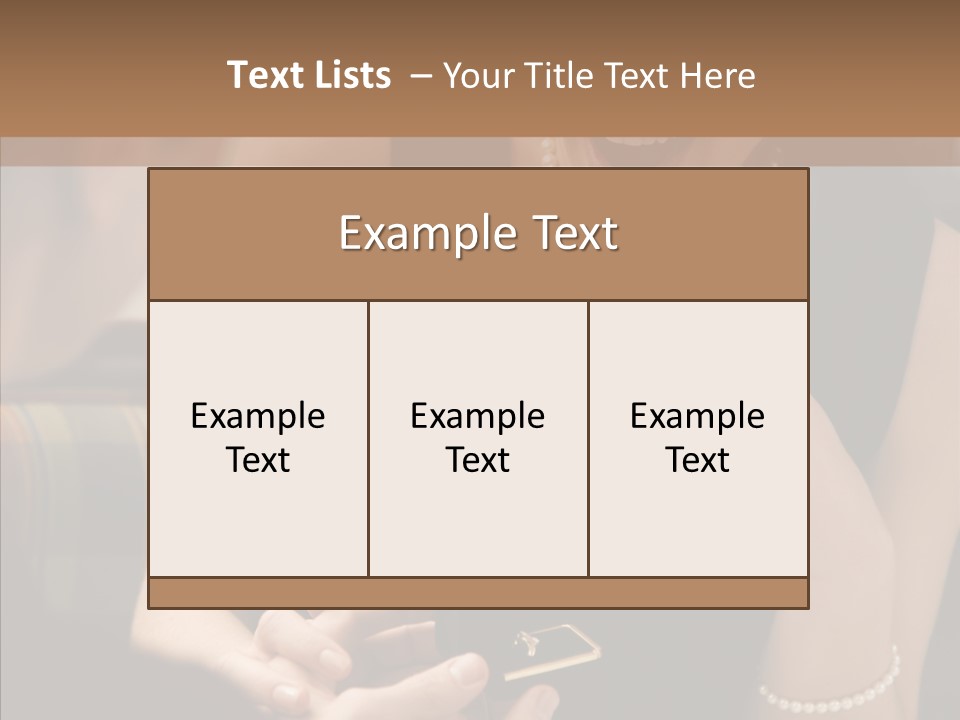 Happy Dessert Hand PowerPoint Template