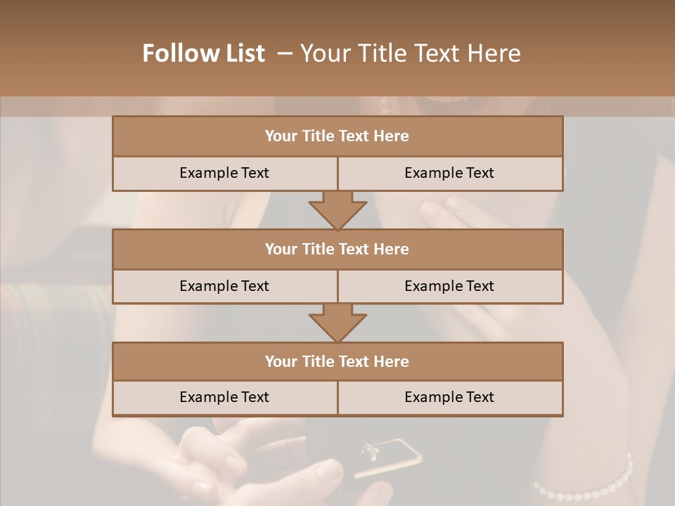 Happy Dessert Hand PowerPoint Template