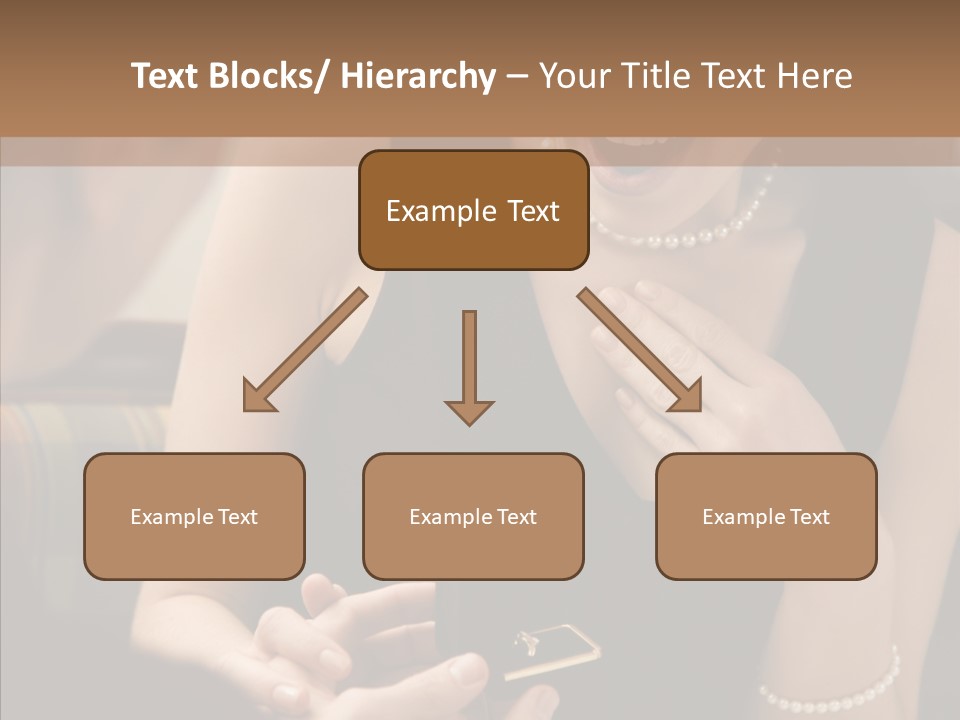 Happy Dessert Hand PowerPoint Template
