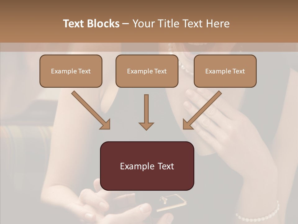 Happy Dessert Hand PowerPoint Template