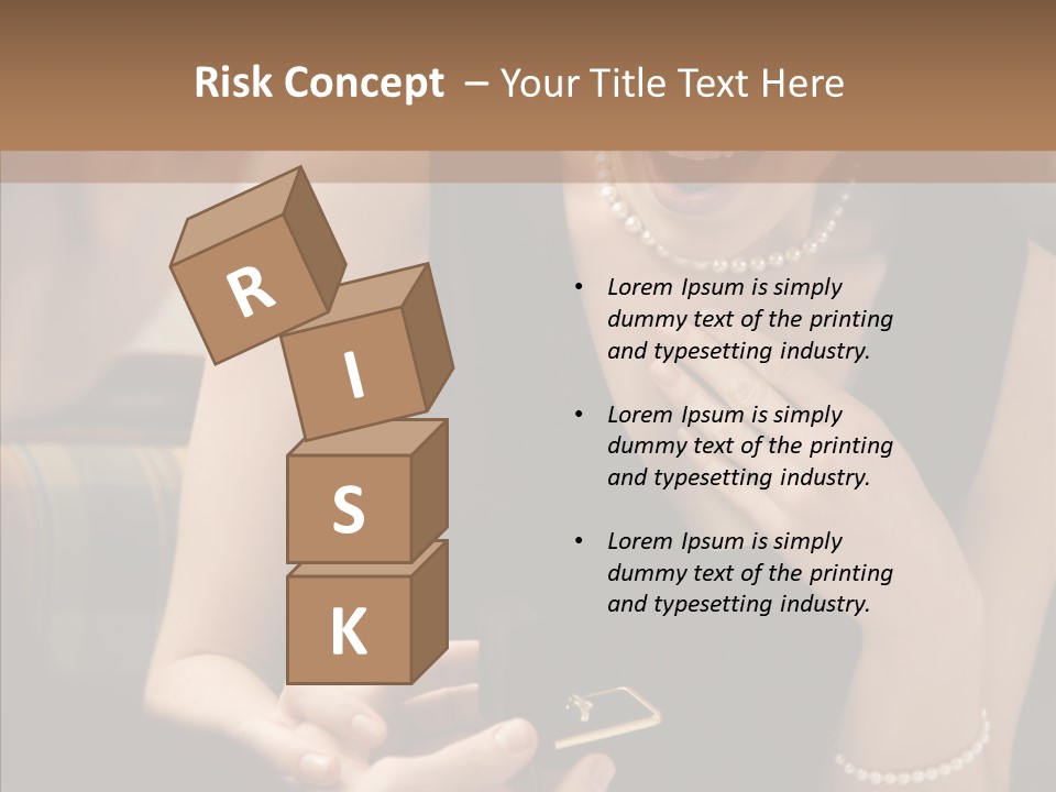 Happy Dessert Hand PowerPoint Template