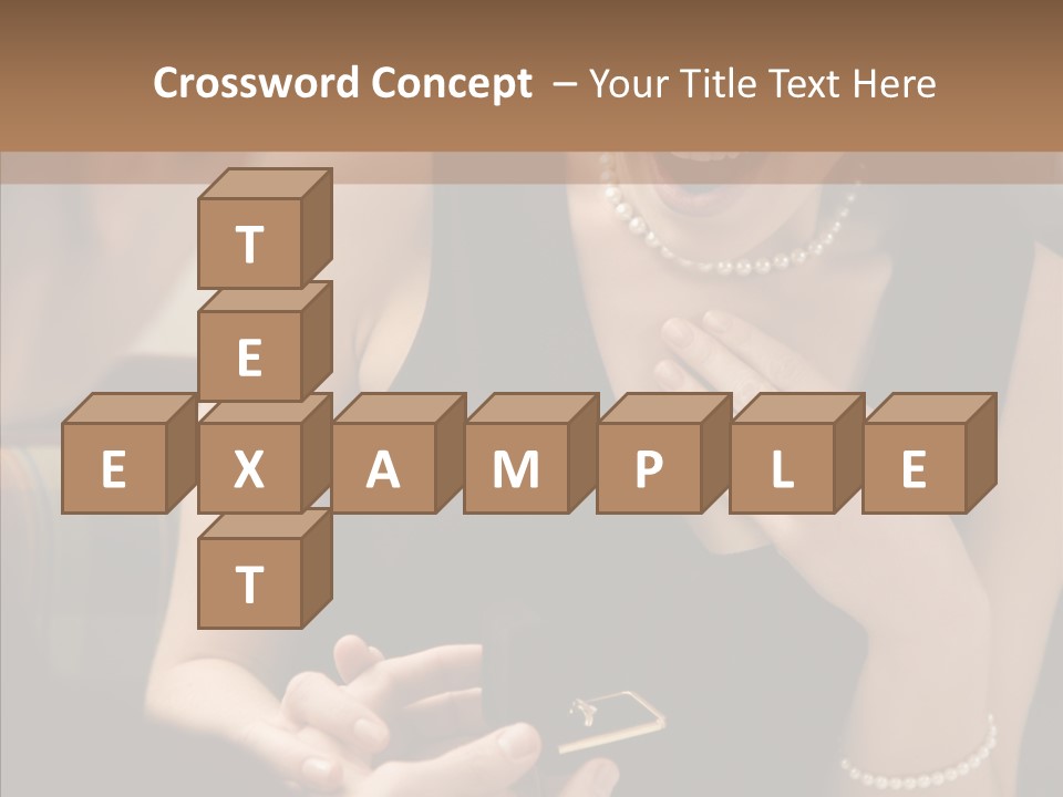 Happy Dessert Hand PowerPoint Template