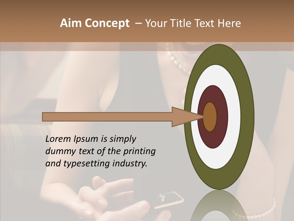 Happy Dessert Hand PowerPoint Template
