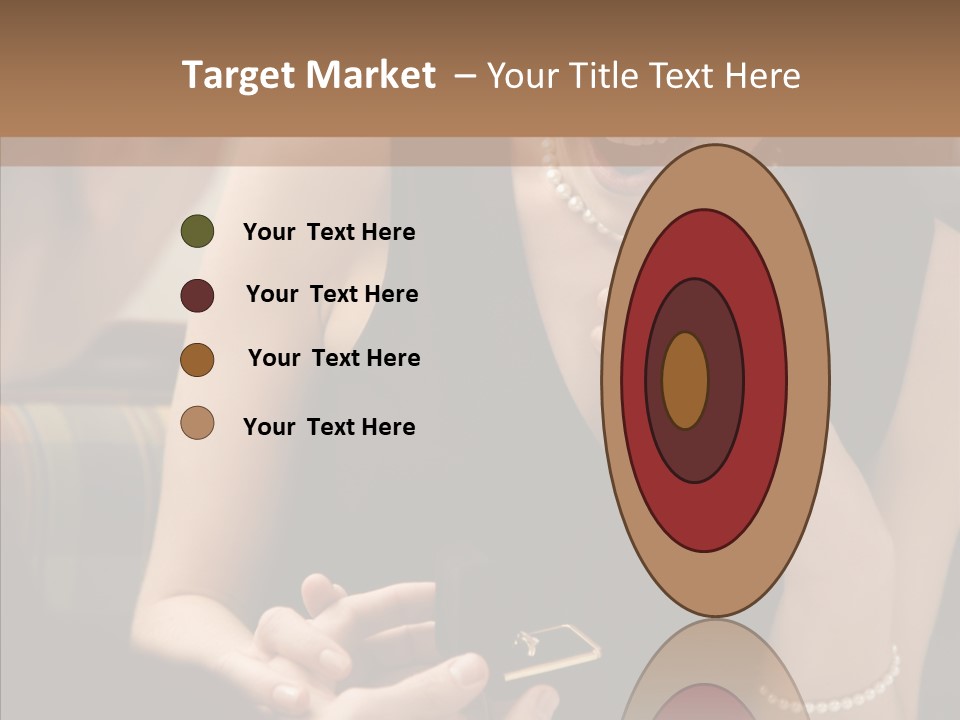 Happy Dessert Hand PowerPoint Template