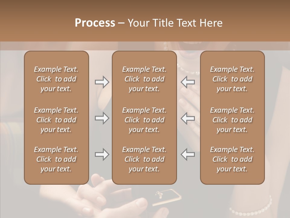 Happy Dessert Hand PowerPoint Template